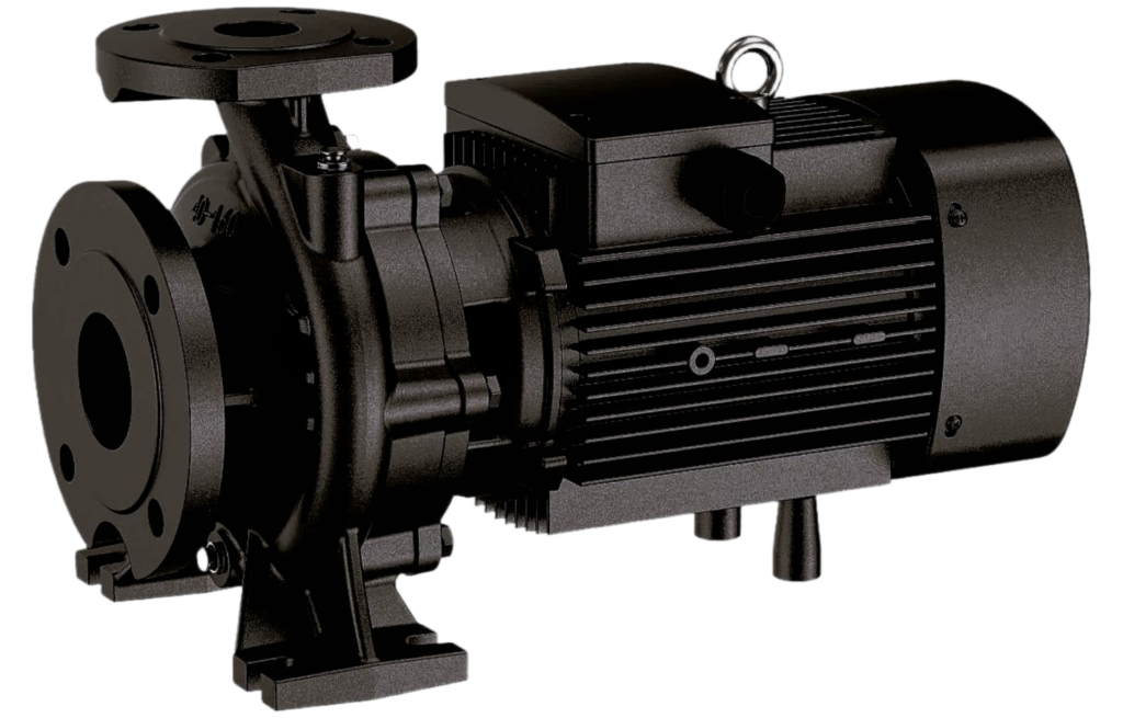 NBW L 125-100-XX-X/2-380-G (2 полюса двигателя, рабочее колесо - чугун)